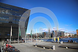 The Copenhagen Royal Library in Copenhagen, Denmark